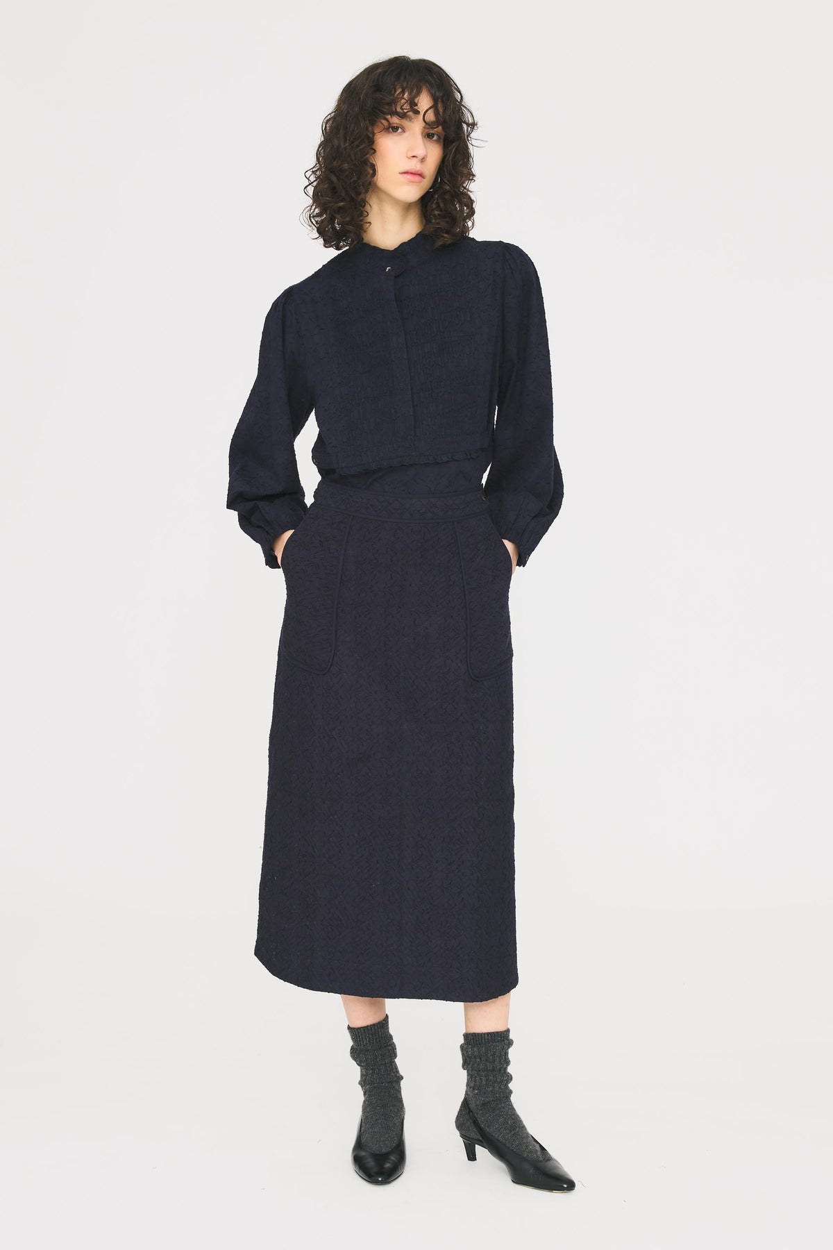 Jupe Bao - Navy