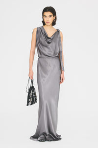 Jupe longue Barbara - Grey