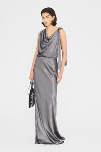Jupe longue Barbara - Grey