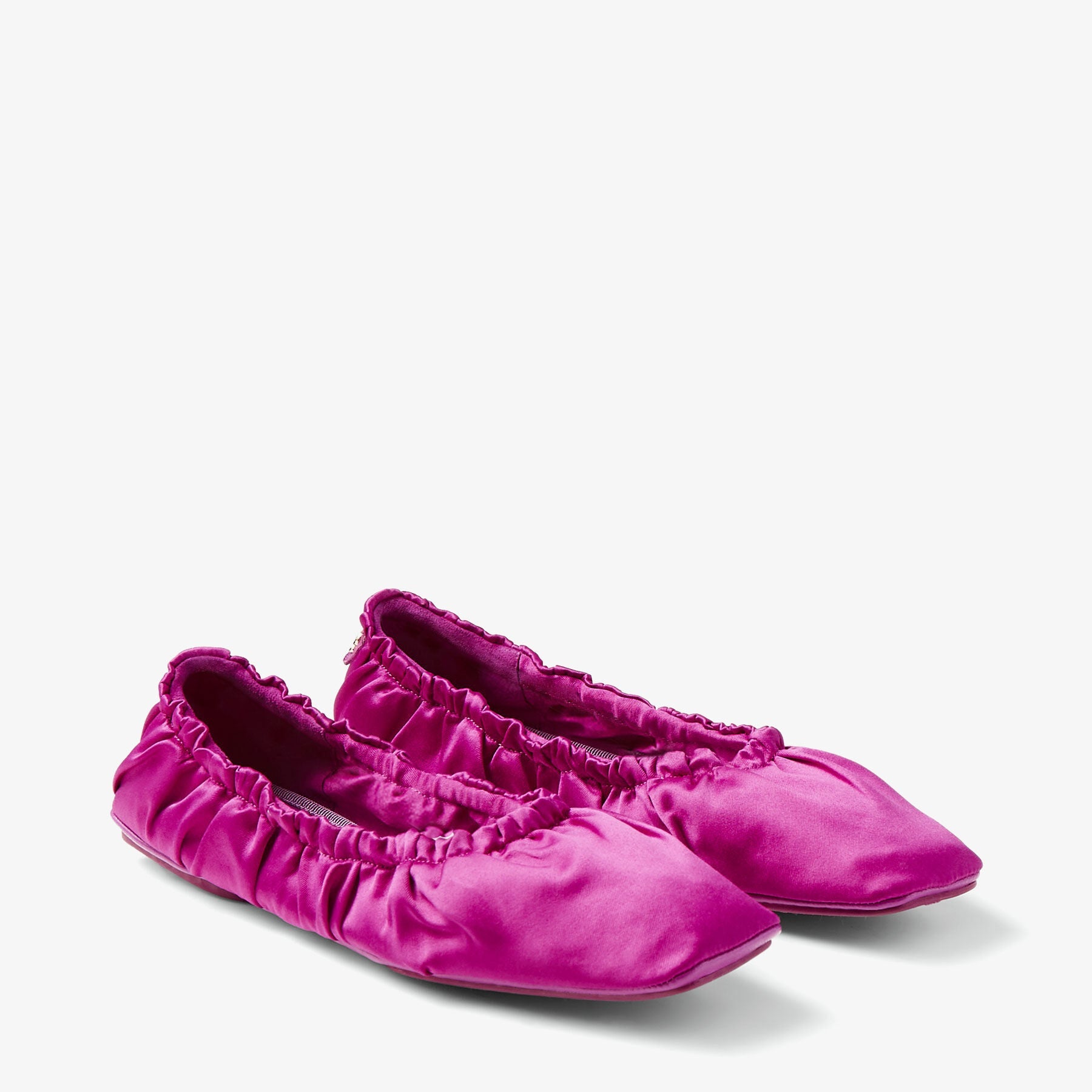 Ballerines plates Bardo - Pink & Violet