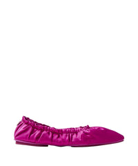 Ballerines plates Bardo - Pink & Violet