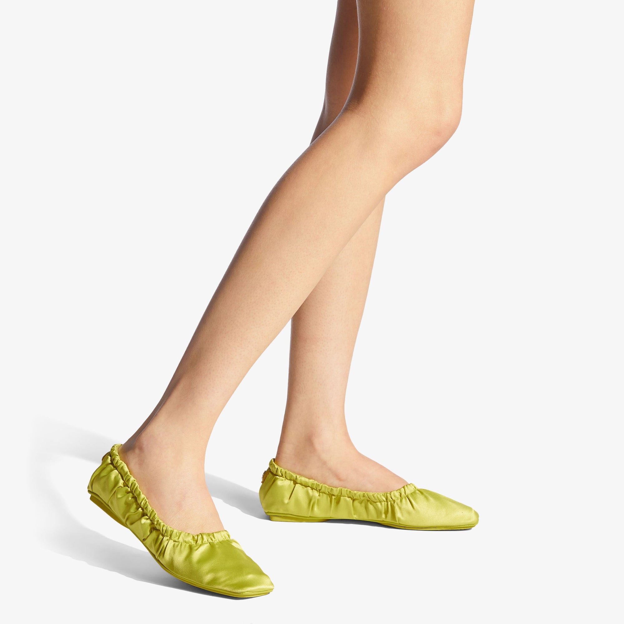 Ballerines plates Bardo - Lime