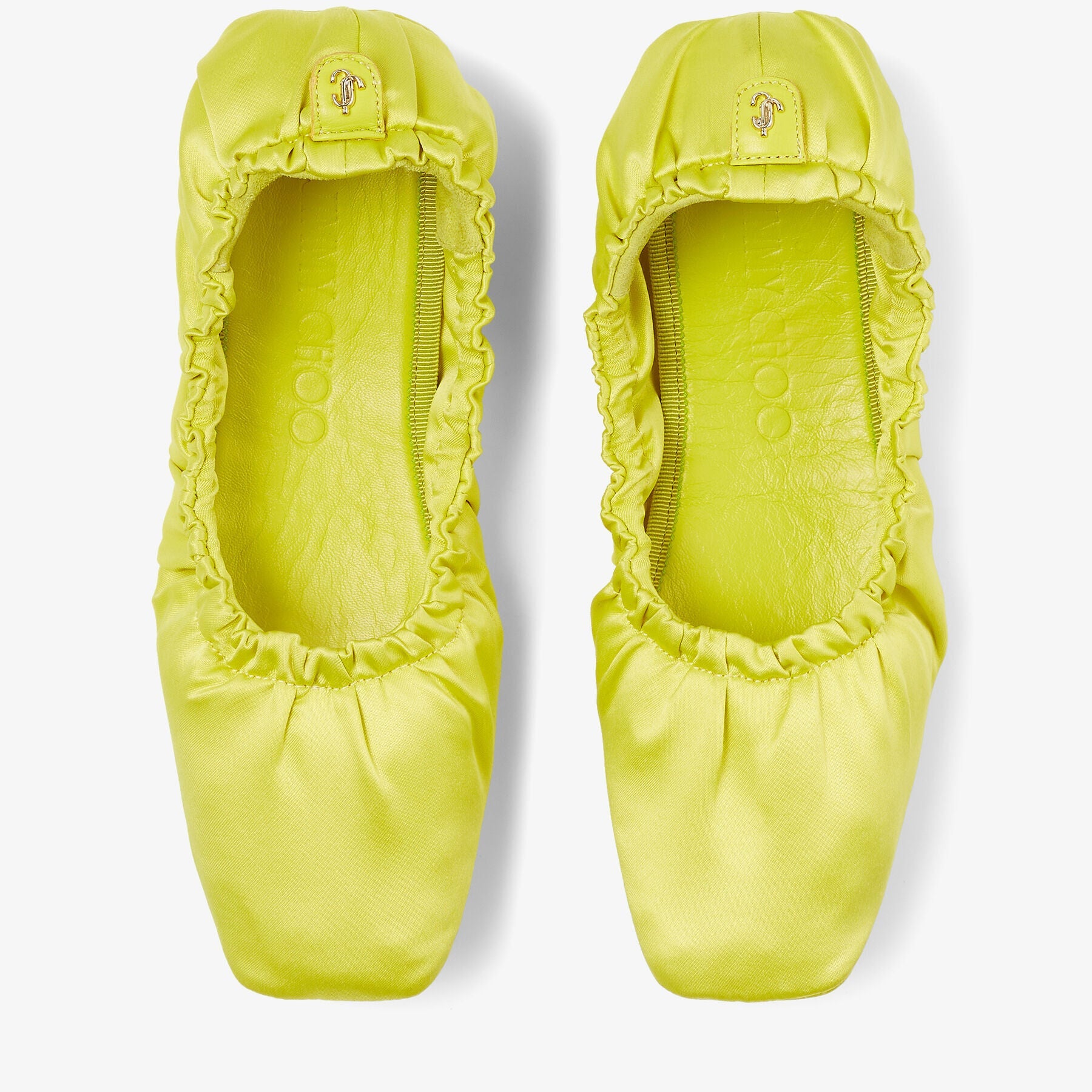 Ballerines plates Bardo - Lime