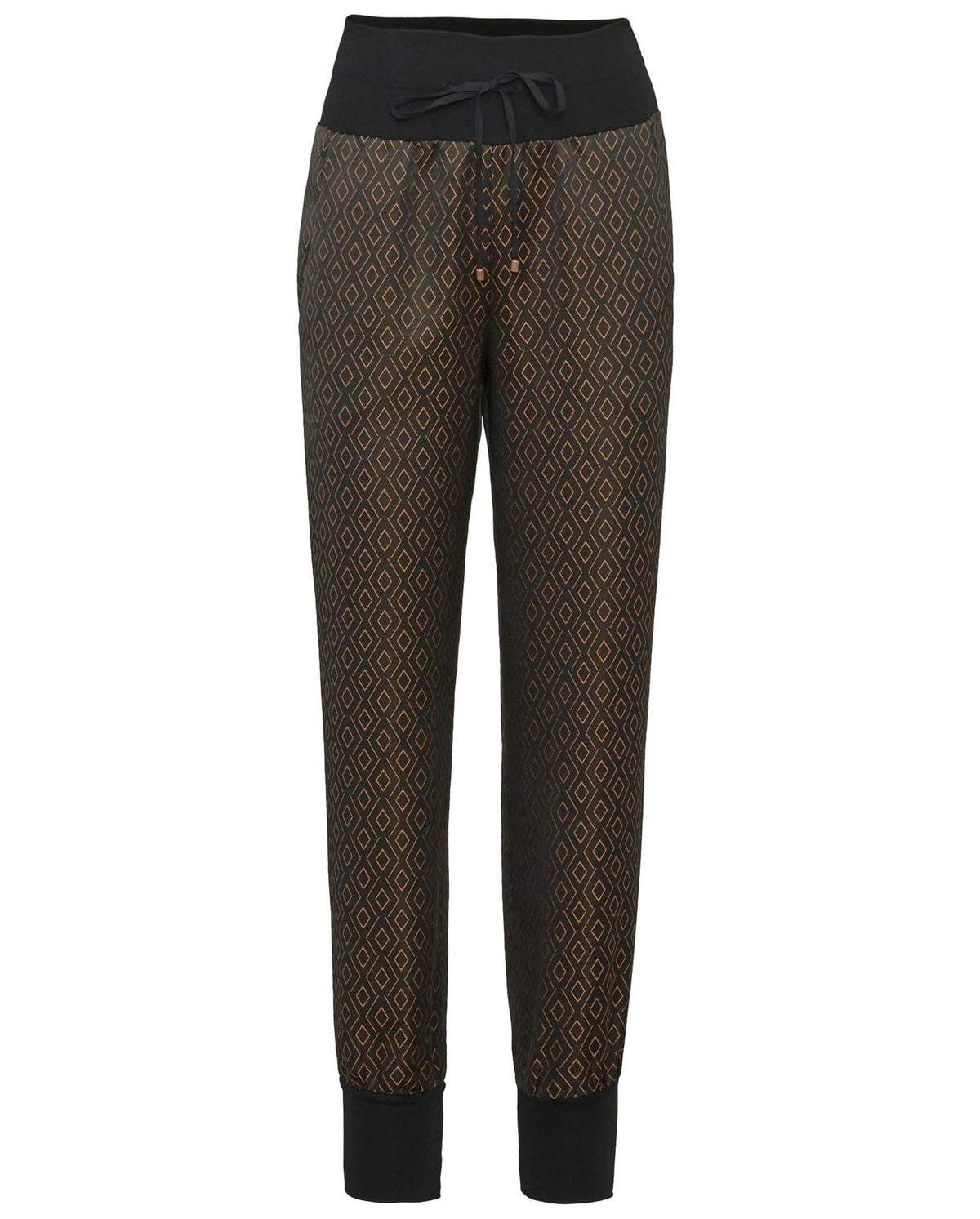 Pantalon Barth à motif - Black