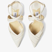 Escarpins Basil 75 en cuir - Latte