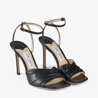 Sandales Basil 95 en cuir - Black