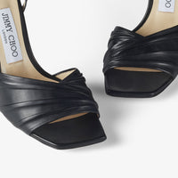 Sandales Basil 95 en cuir - Black