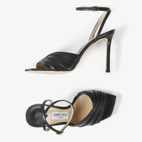 Sandales Basil 95 en cuir - Black