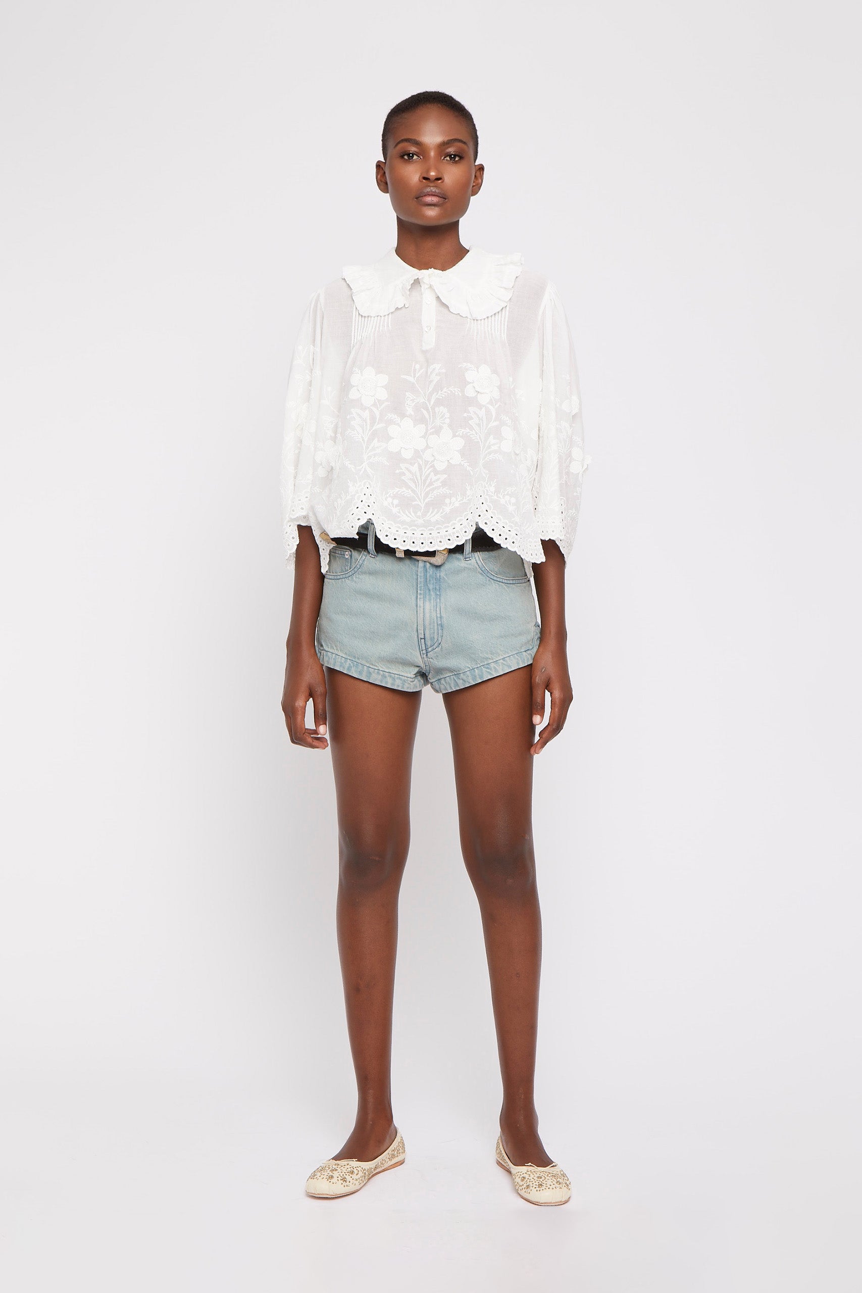ZNOSTOCK_WHITE SHIRT BASKET - White
