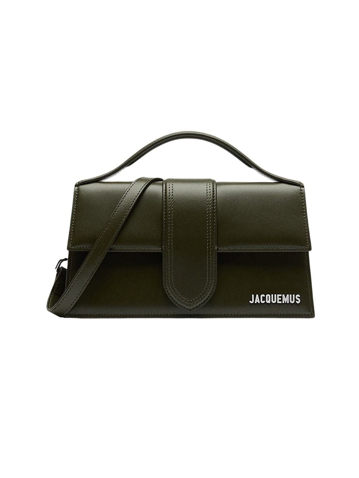 Grand sac Bambino en cuir - Dark Khaki