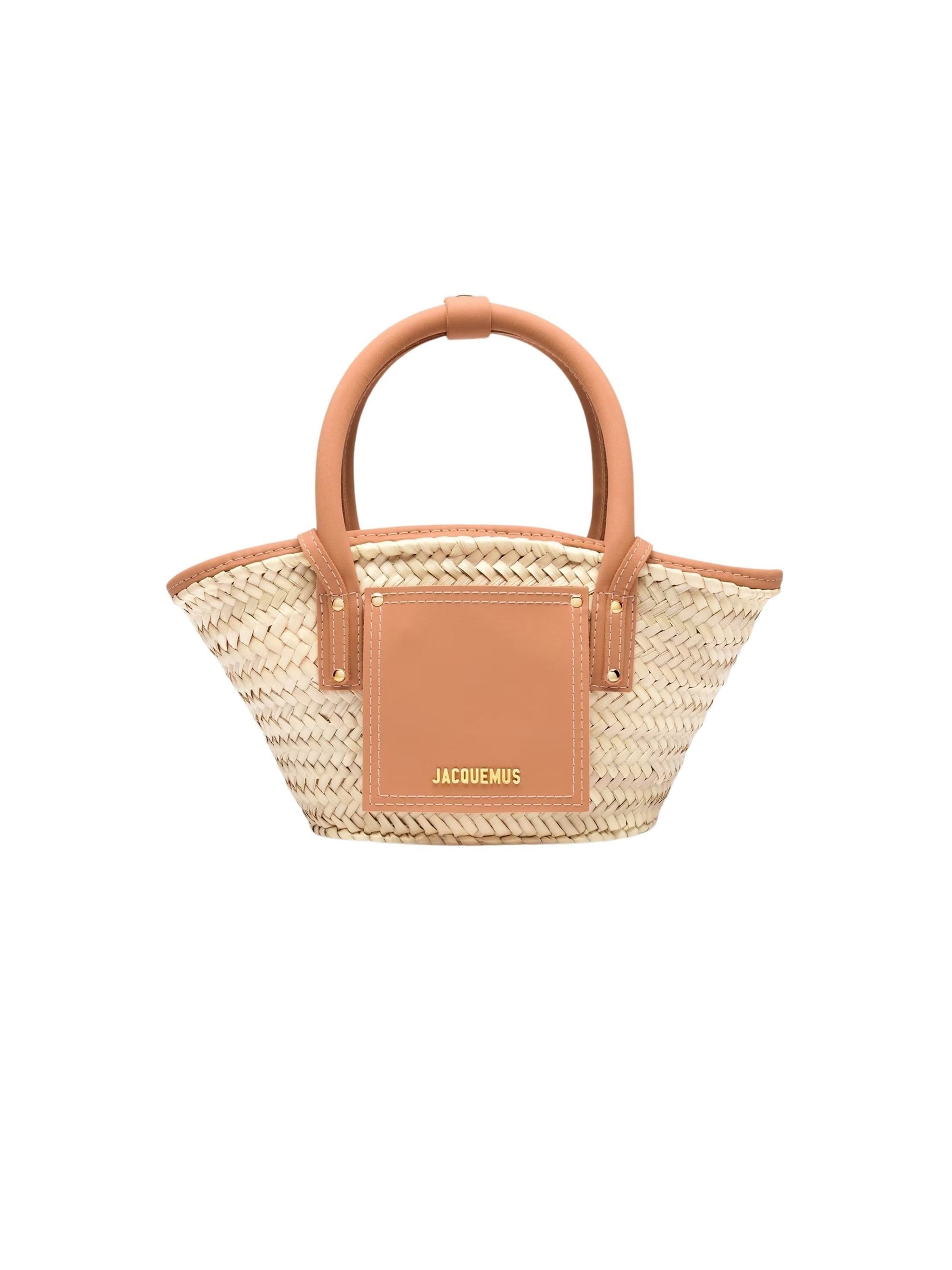 Sac Petit Panier Soli - Light Brown