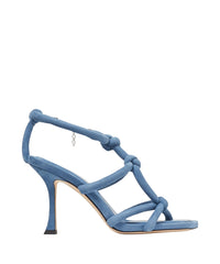 Sandales Bay 90 en daim - Butterfly Blue
