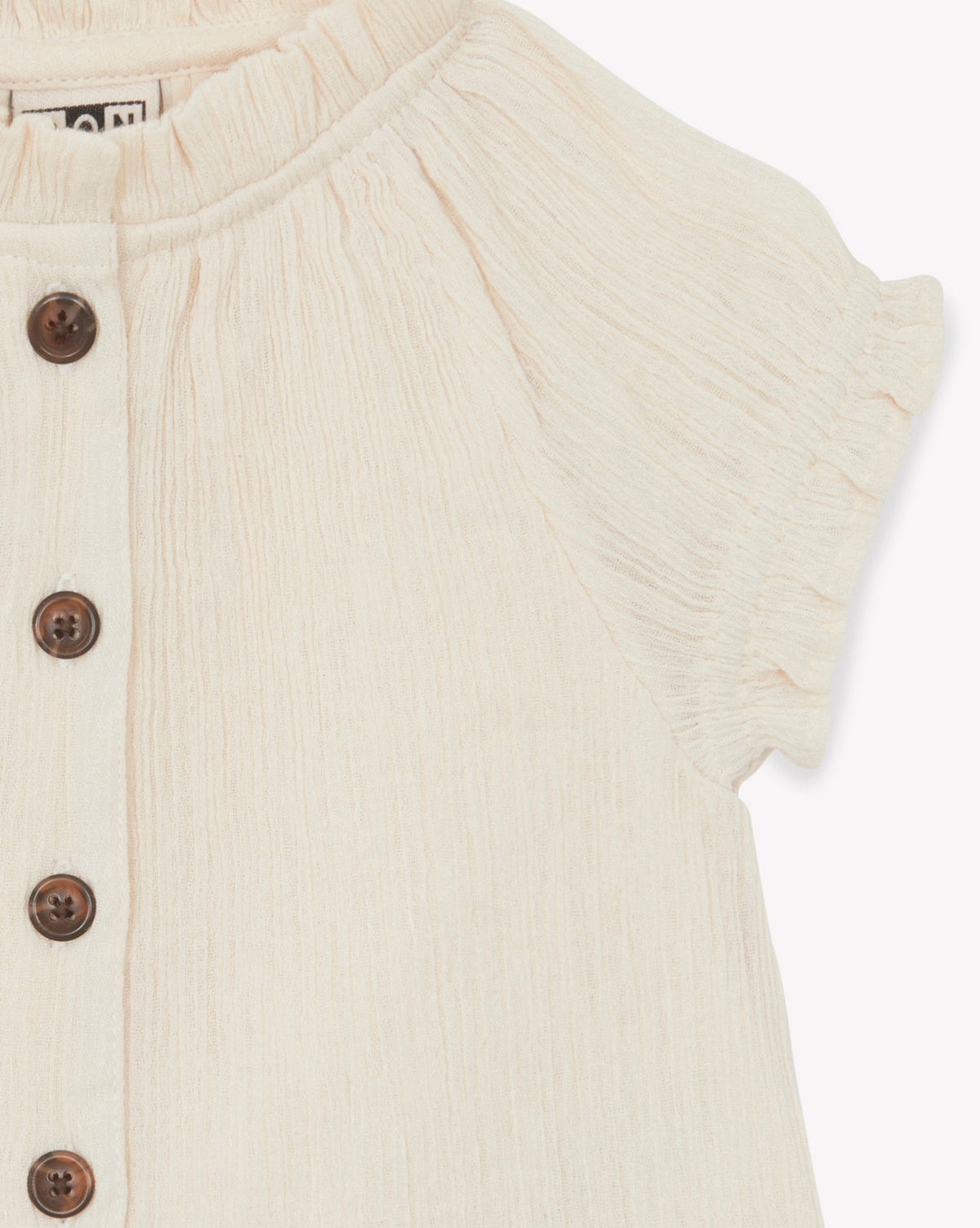 Blouse Leslie en coton - Pannacotta