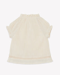 Blouse Leslie en coton - Pannacotta