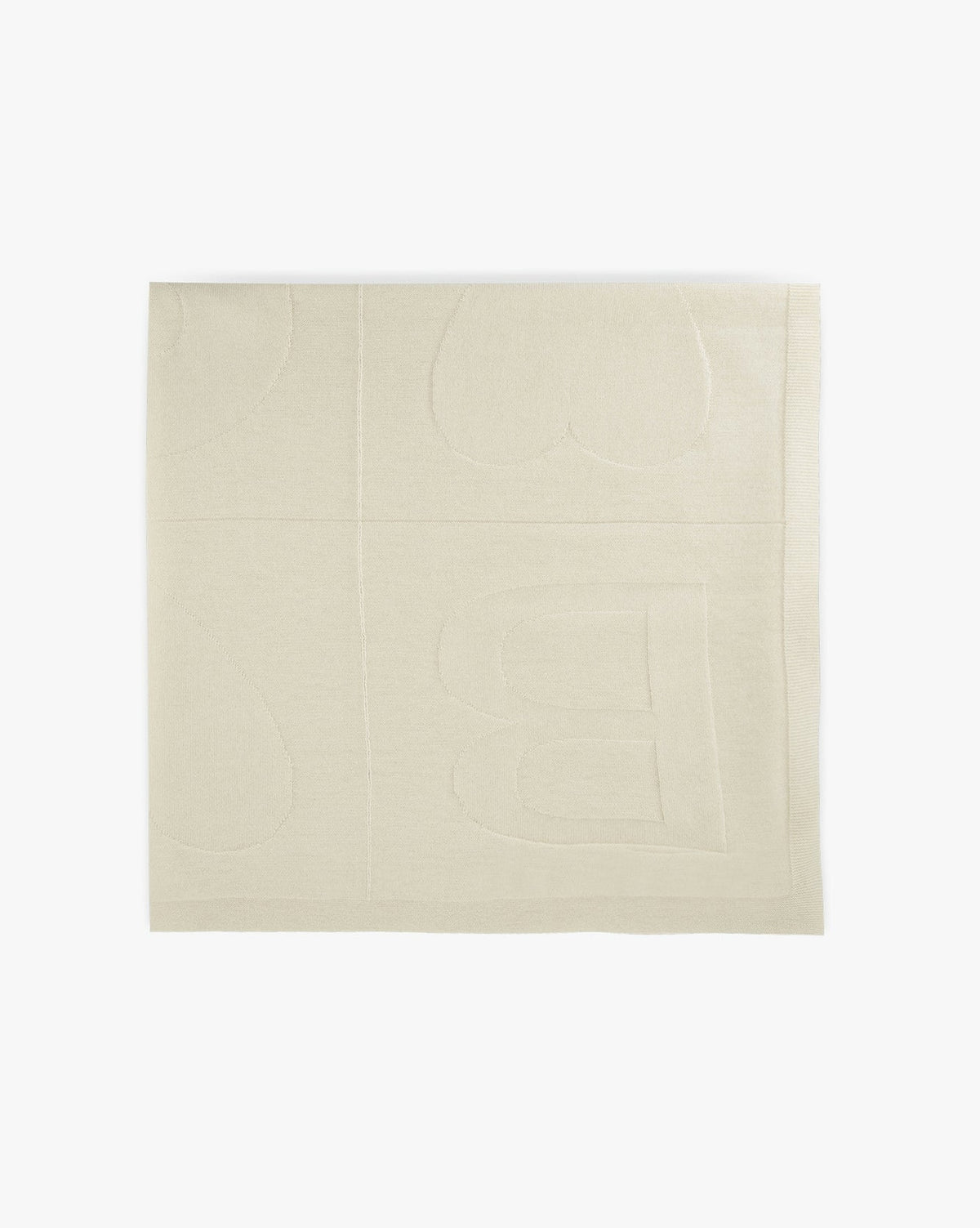 Couverture en coton - Ecru Bonton