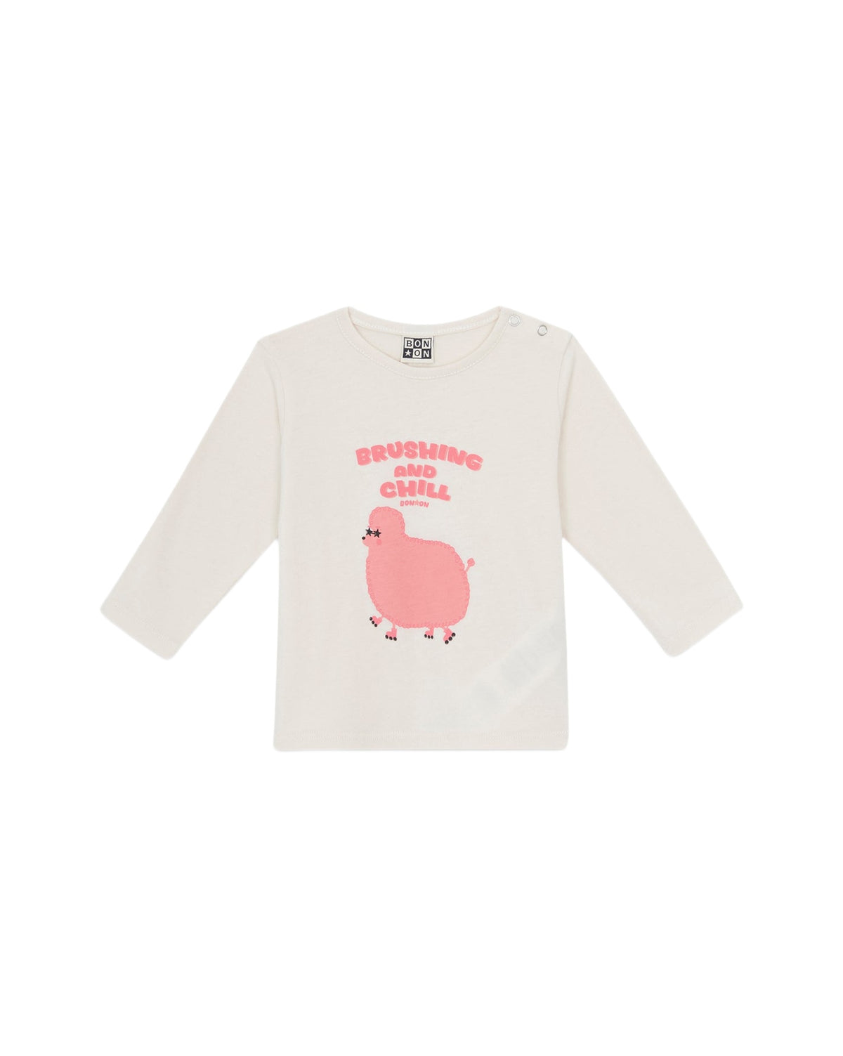 T-shirt Taxi Brushing en coton - Mouton
