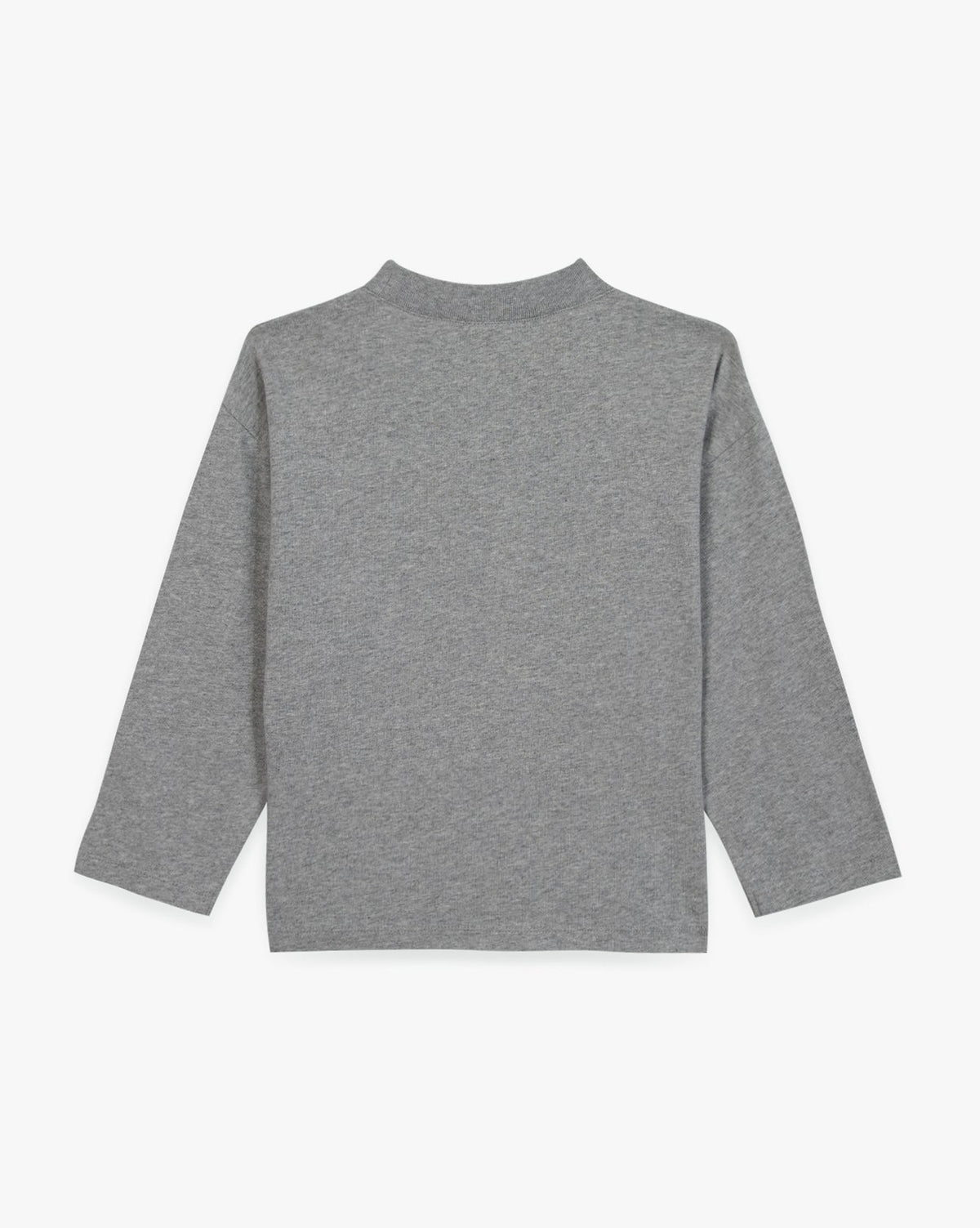 Laurel Winter cotton T-shirt - Charcoal Grey