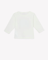 Cotton Taxi Logo T-shirt - Ecru Bonton
