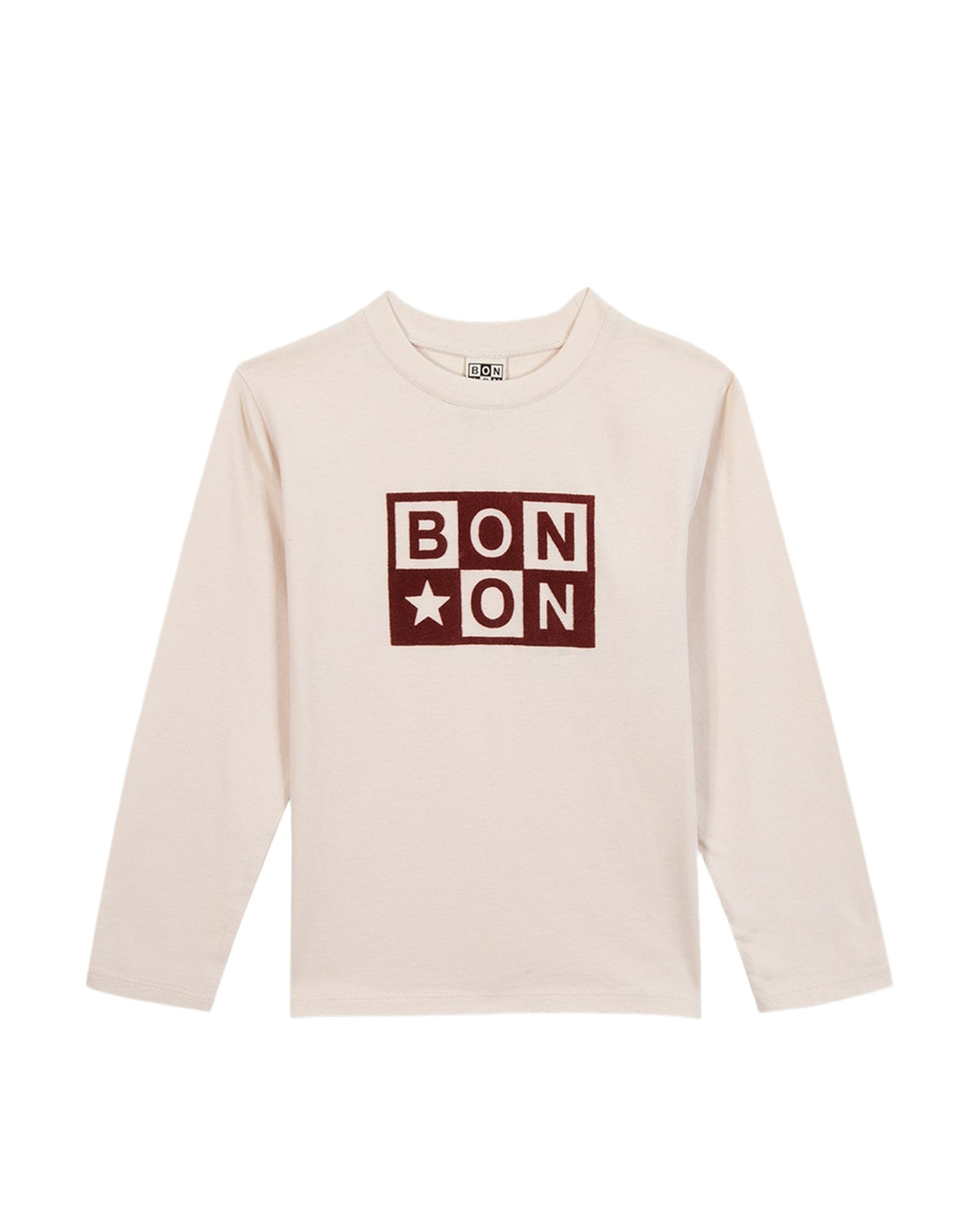 T-shirt Taxo Logo en coton - Ecru Bonton