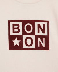 T-shirt Taxo Logo en coton - Ecru Bonton