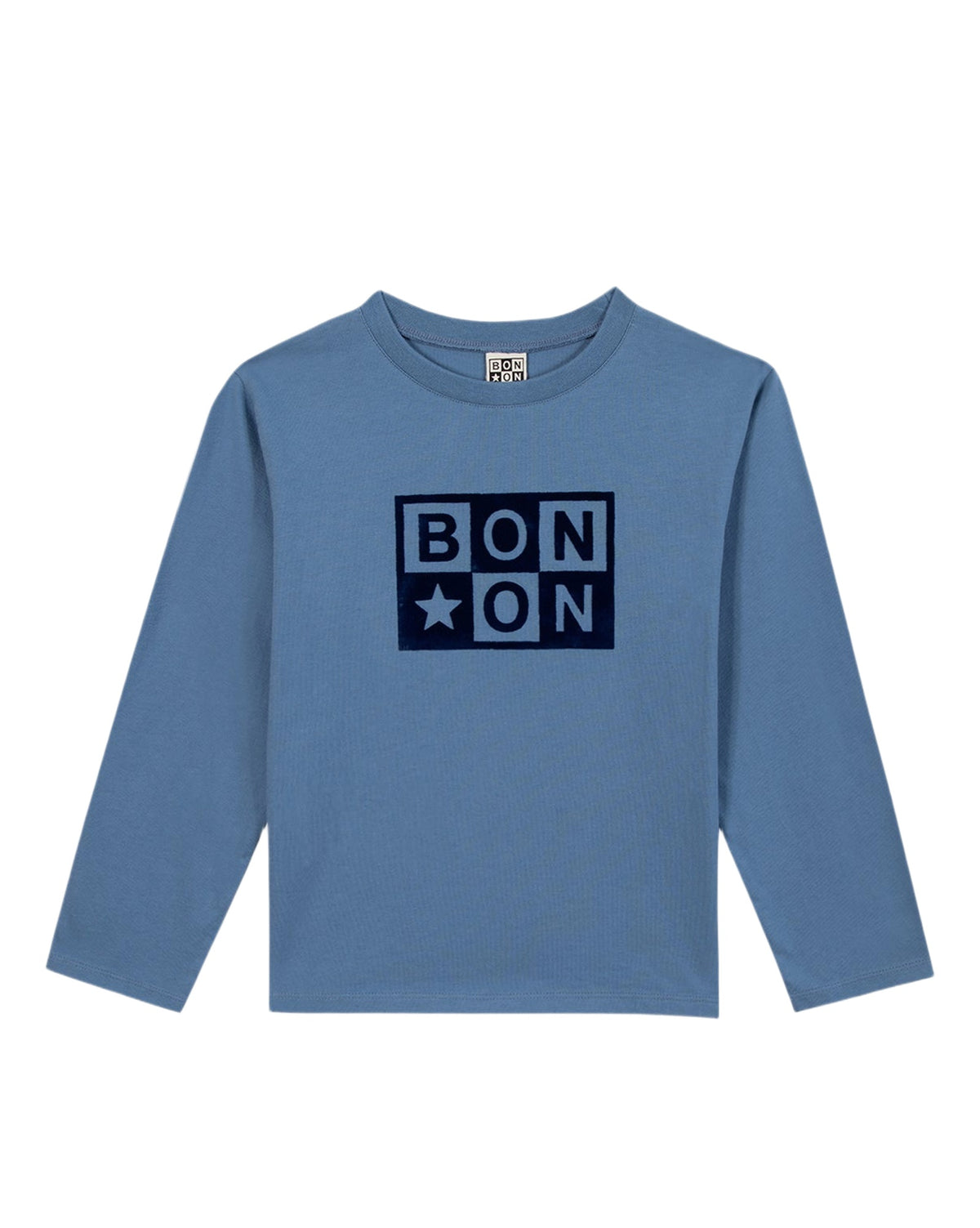Taxo Logo cotton T-shirt - Nordic Blue