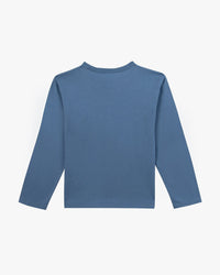 Taxo Logo cotton T-shirt - Nordic Blue