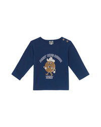 Taxi Donut cotton T-shirt - Raw Blue