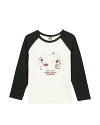 Tipi Outdoor cotton T-shirt - Black Bird