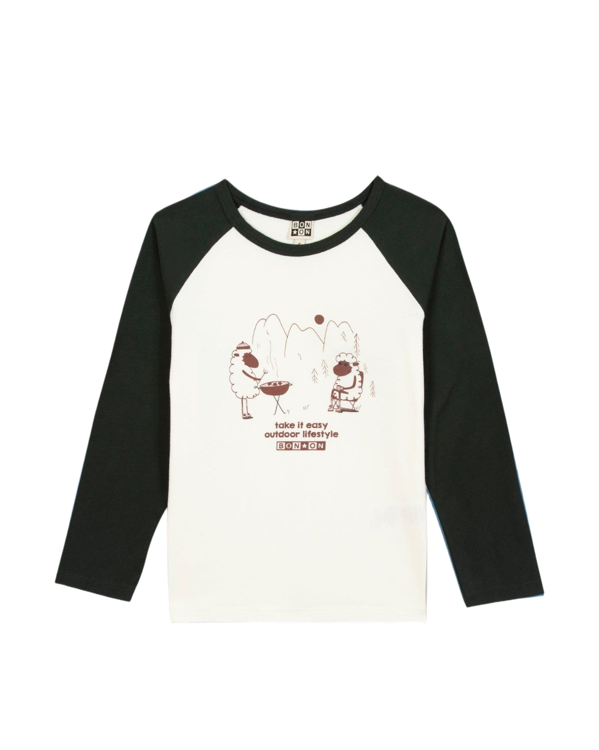 Tipi Outdoor cotton T-shirt - Black Bird