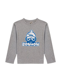 T-shirt Taxo Snow en coton - Gris Chine