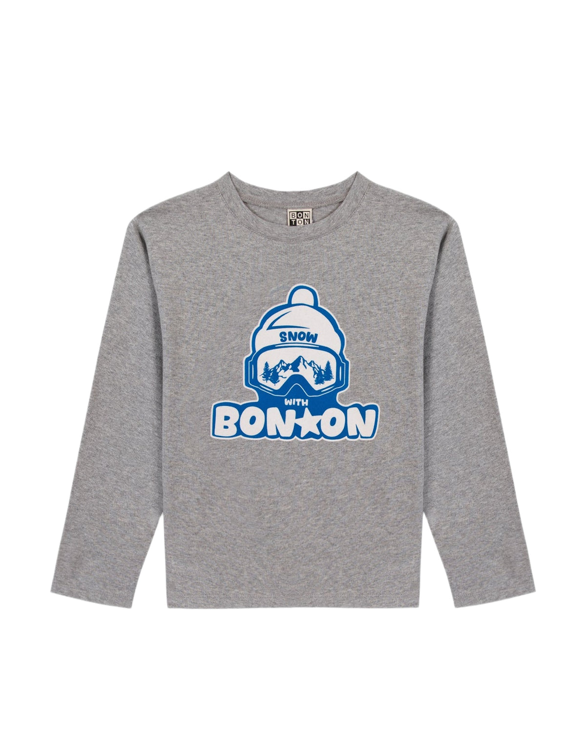 T-shirt Taxo Snow en coton - Gris Chine