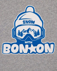 T-shirt Taxo Snow en coton - Gris Chine