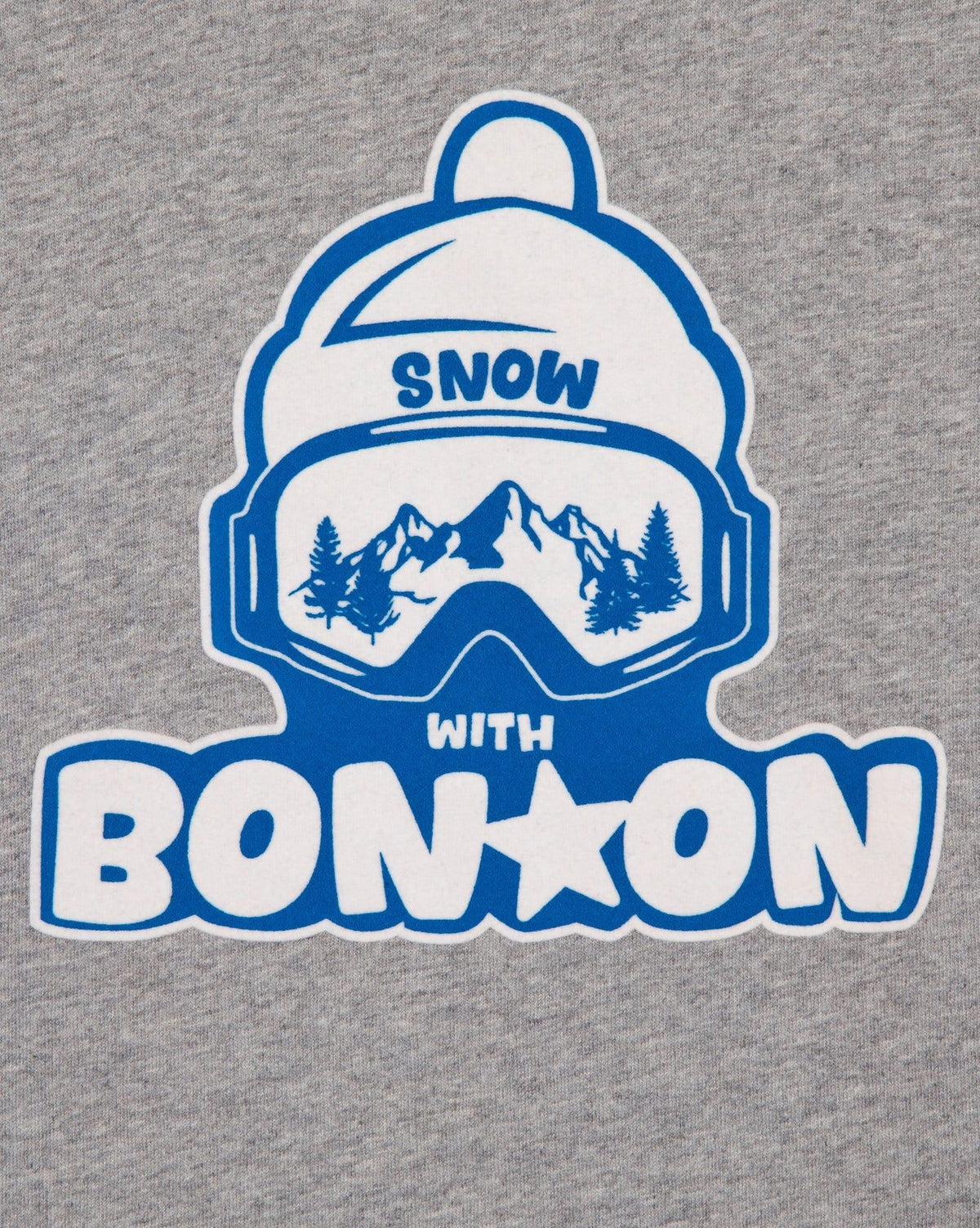 T-shirt Taxo Snow en coton - Gris Chine