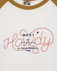Howdy' Tipi cotton T-shirt - Barn