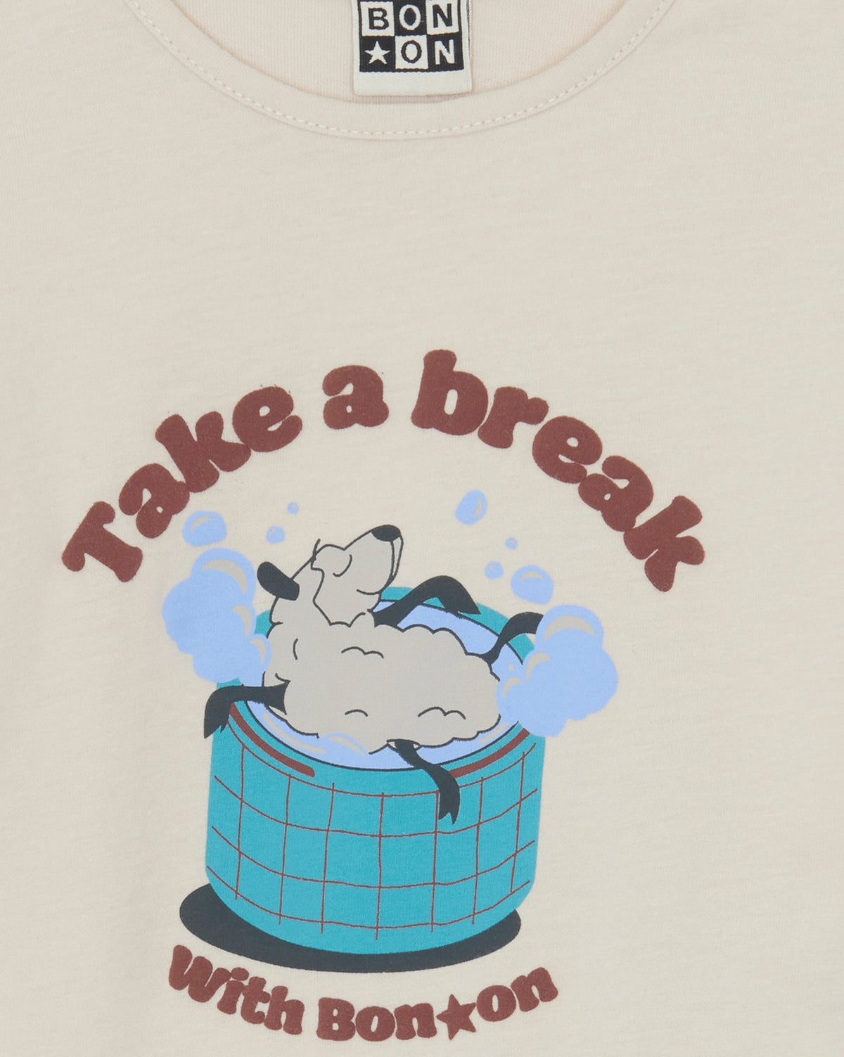 Taxi Break cotton T-shirt - Mouton