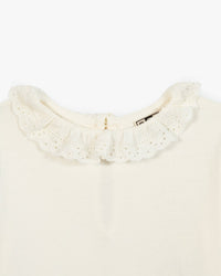 T-shirt Miel en coton - Ecru Bonton