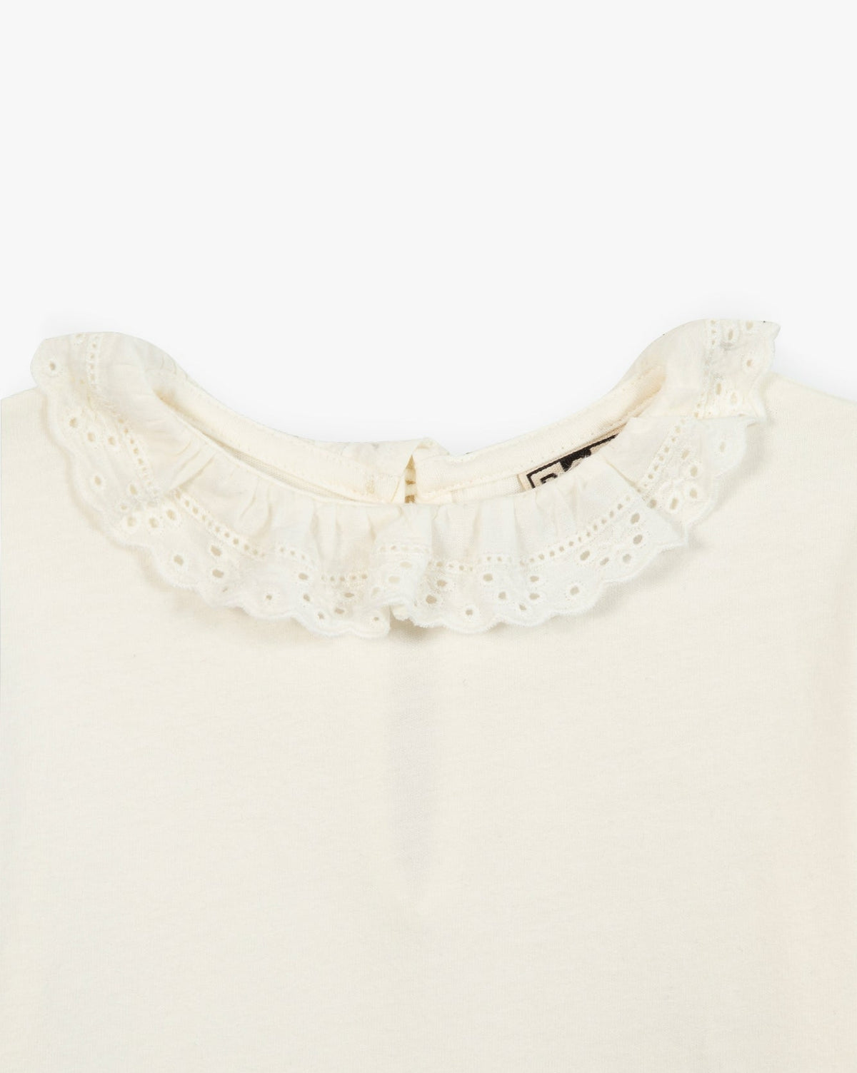 T-shirt Miel en coton - Ecru Bonton