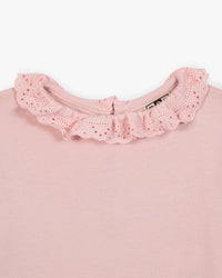 Miel cotton T-shirt - Rose Blossom