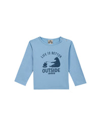 Taxi Life cotton T-shirt - Frost Blue