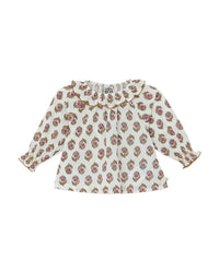 Solane cotton blouse - Blockprint