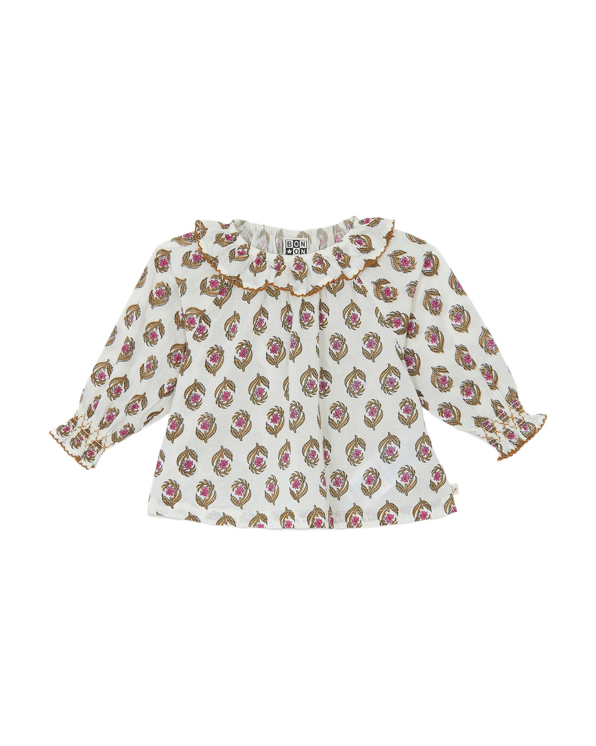 Solane cotton blouse - Blockprint