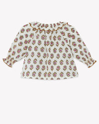 Solane cotton blouse - Blockprint