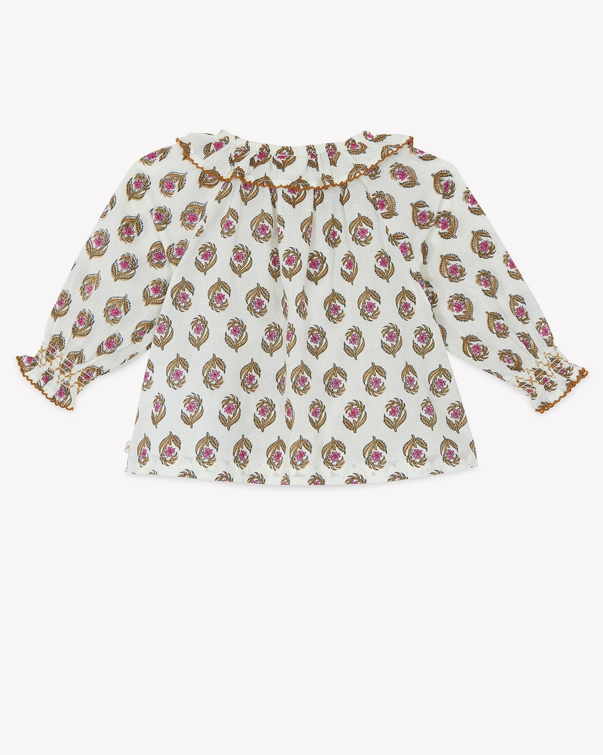 Solane cotton blouse - Blockprint