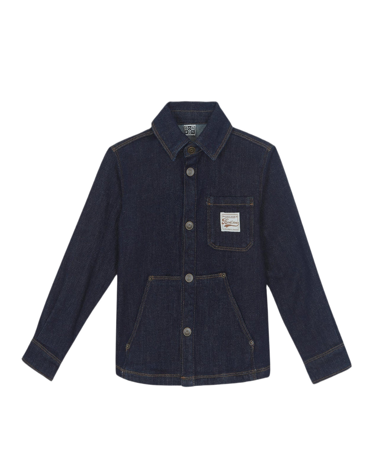 Michael cotton shirt - Raw Denim