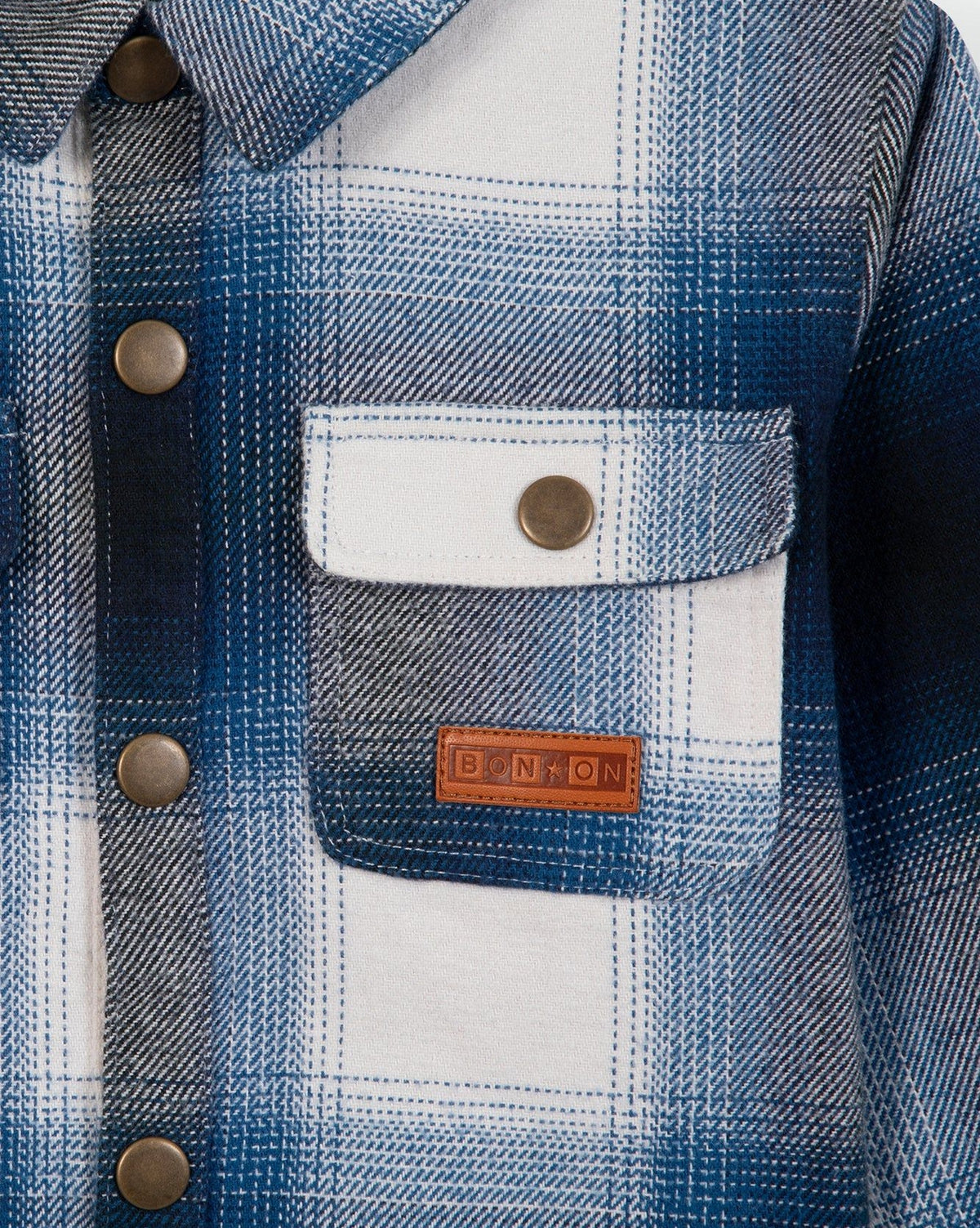 Marseille cotton shirt - Nordic Blue