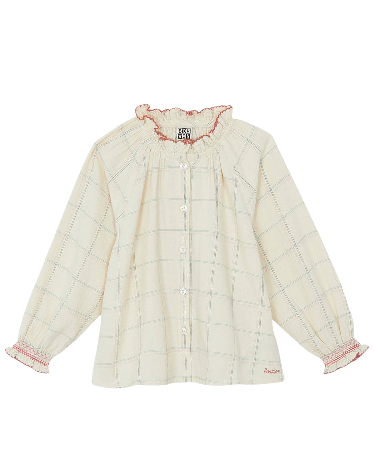 Blouse Reinette en coton - Carreau Winter
