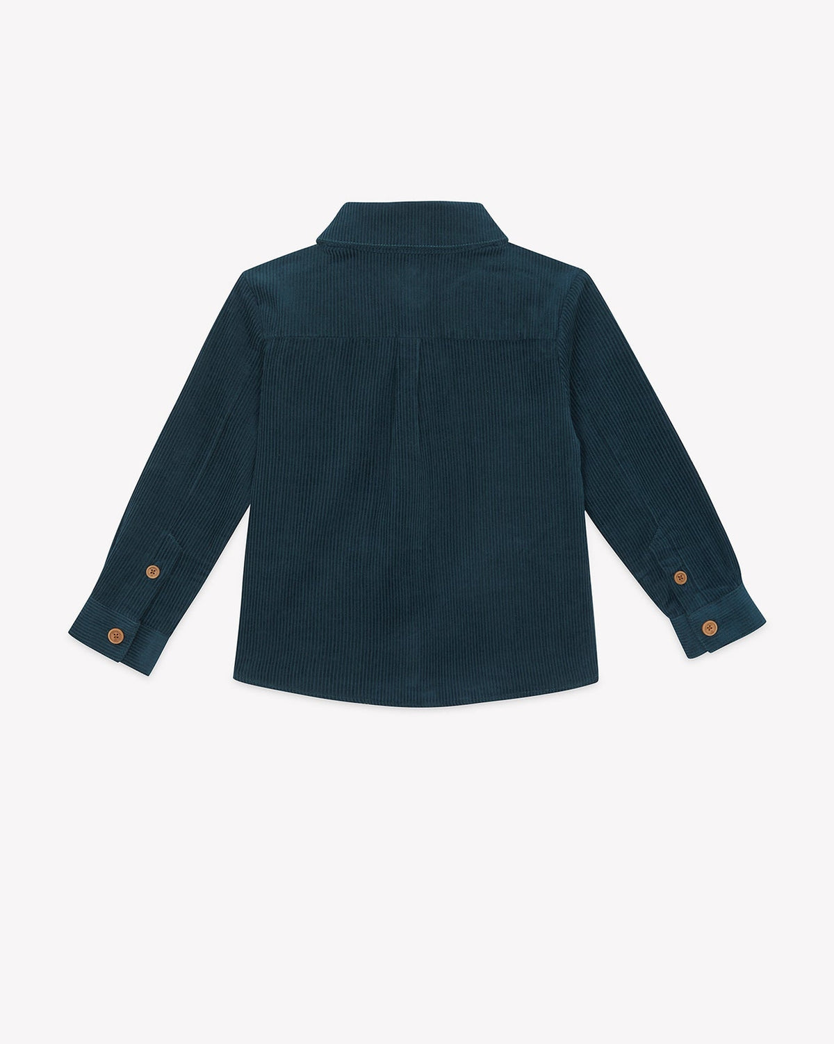 Lenny cotton overshirt - Blue Lake