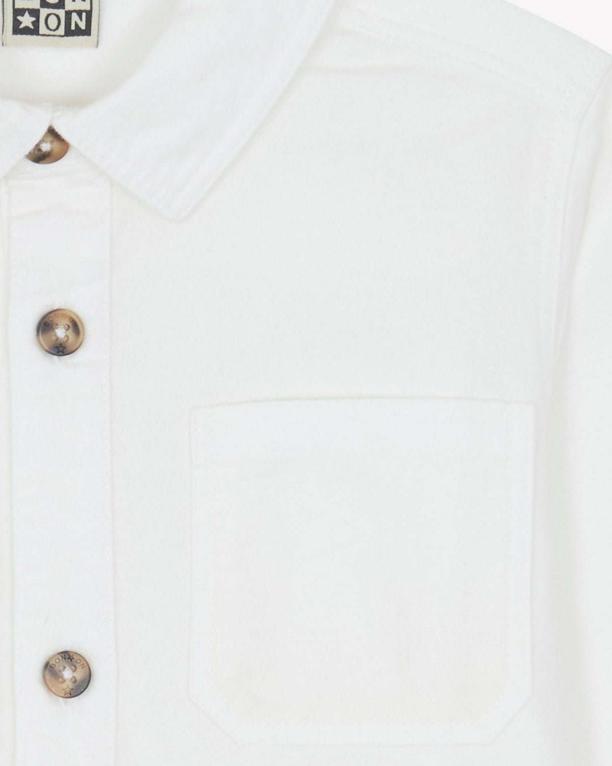 Paname cotton shirt - Ecru Bonton