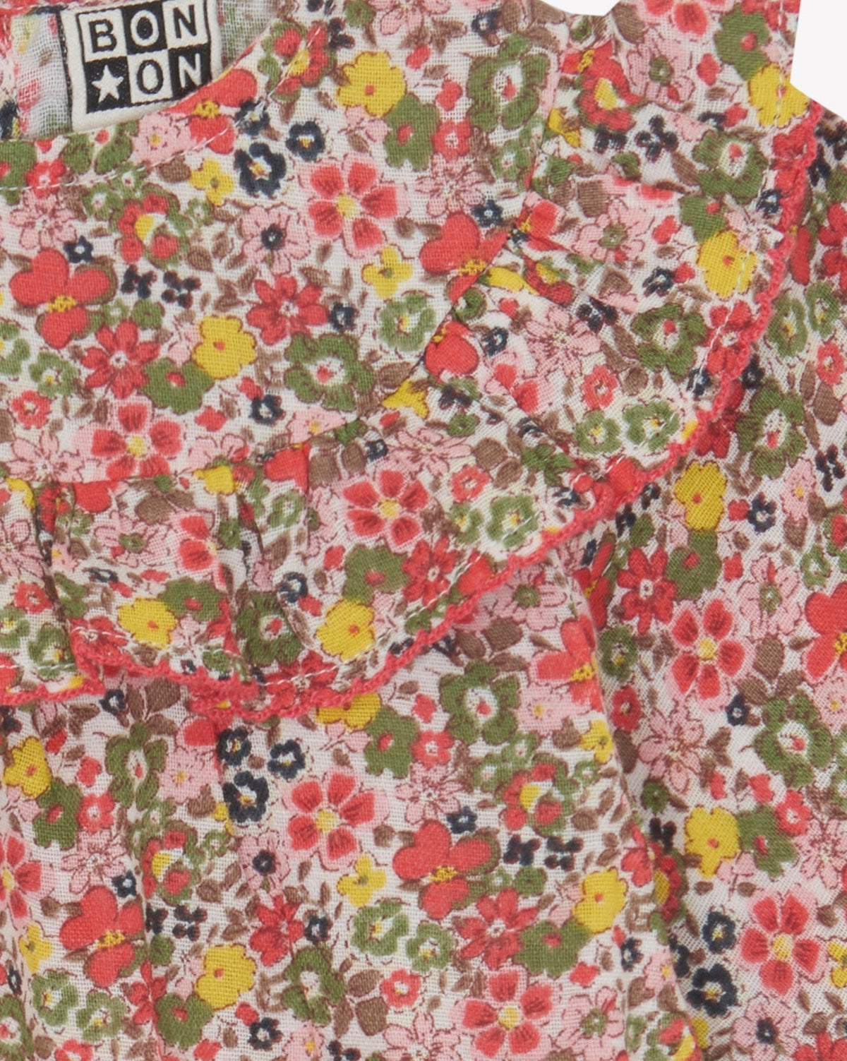 Minette cotton blouse - Meadow