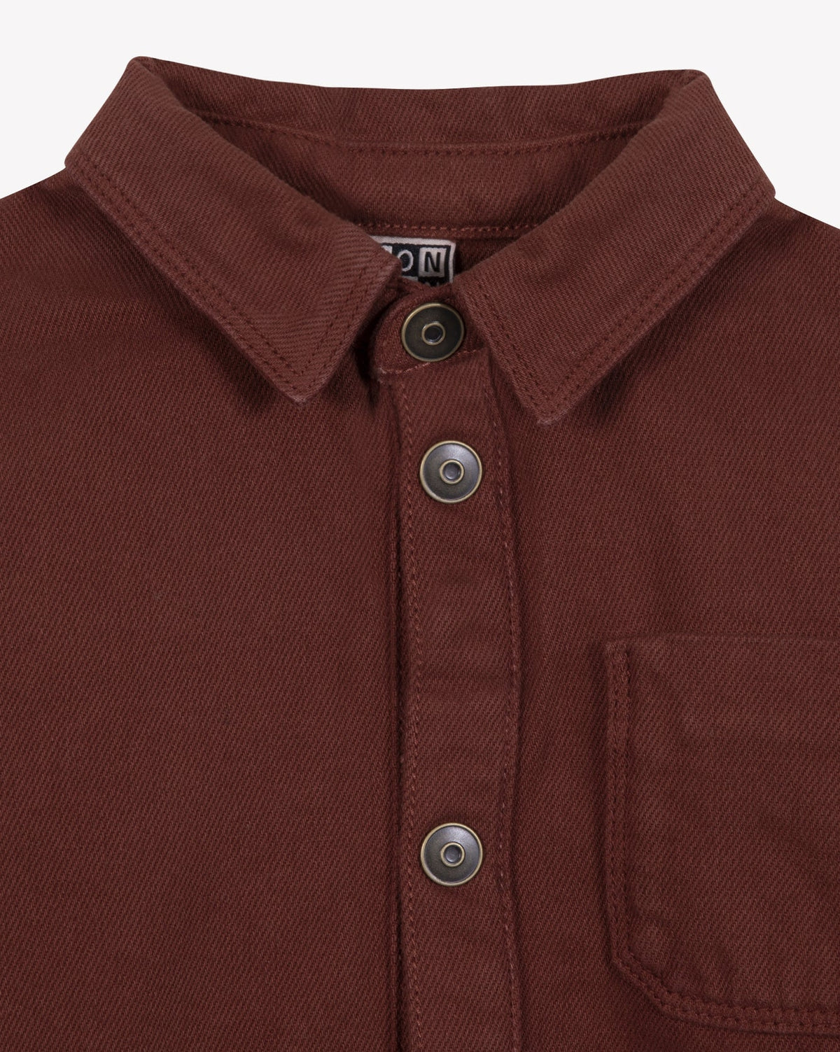 Maxime cotton overshirt - Trekking Red